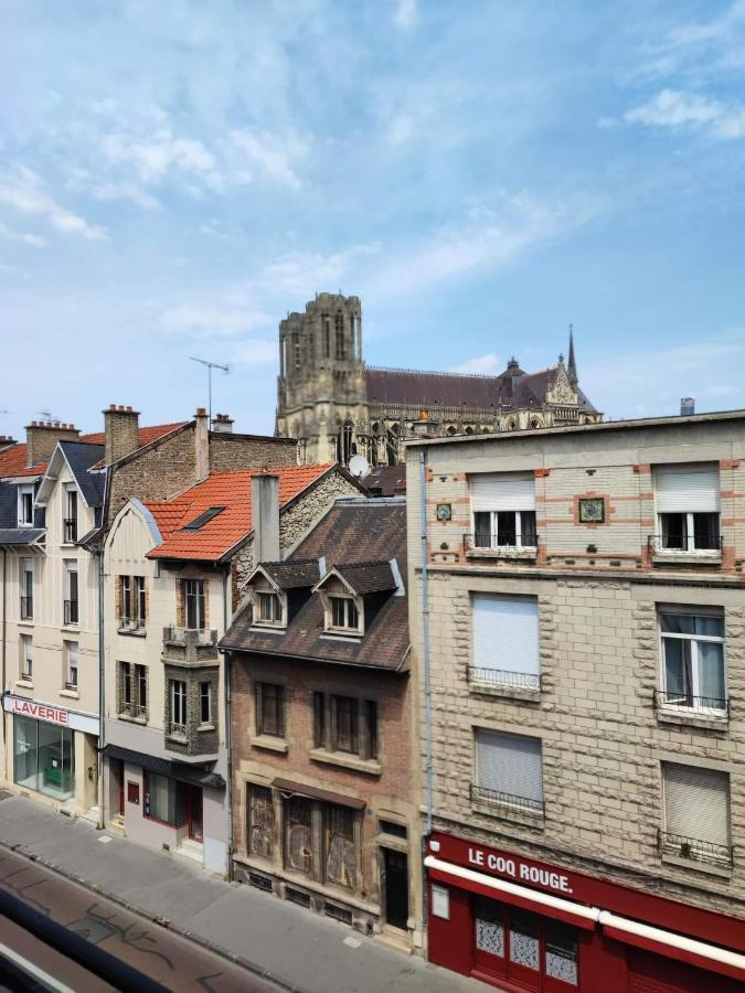 Chez Apolline - Vue Cathedrale - Hyper Centre Ville Reims Eksteriør billede